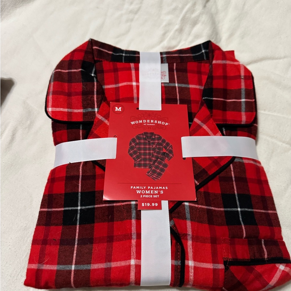 Wondershop Red and Black Checkered Family Matching Pajama Set - Picture 3 of 5